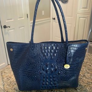 Brahmin navy tote